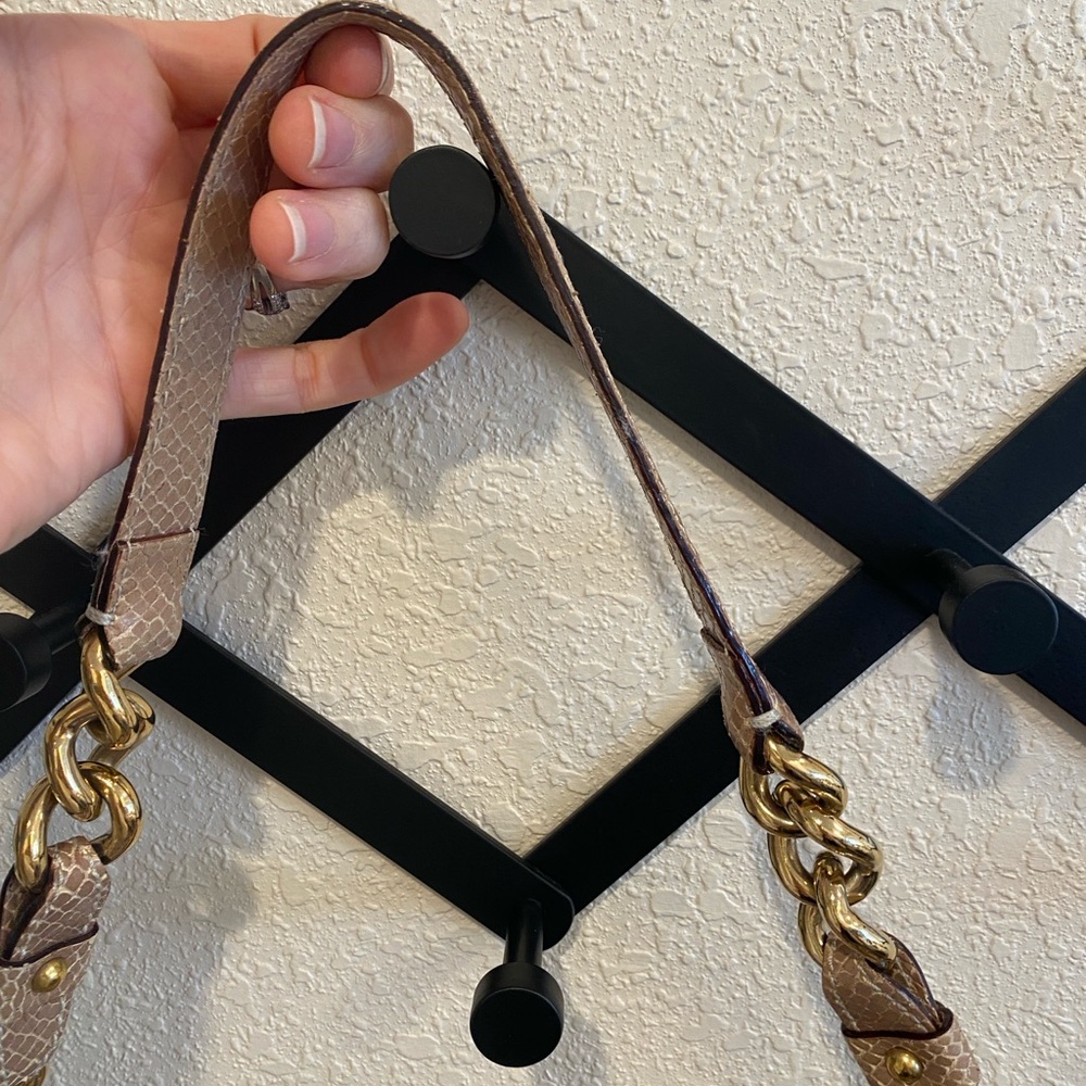 Marc Jacobs Stardust Python Embossed “Beat” Handb… - image 4